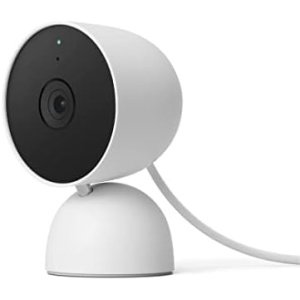 Google indoor Nest Security Cam 1080p (Wired) – 2nd Generation – Snow