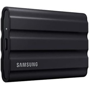 SAMSUNG T7 Shield 4TB, Portable SSD, up-to 1050MB/s, USB 3.2 Gen2, Rugged