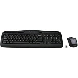 Logitech MK335 Wireless Keyboard and Mouse Combo – Black/Silver