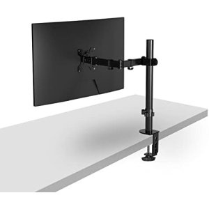 Pholiten Single Monitor Arm,Single Monitor Desk Mount,Adjustable Monitor