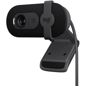 Logitech Brio 101 Full HD 1080p Webcam Made for Meetings and Works