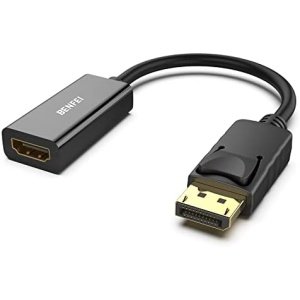 DisplayPort to HDMI, Benfei Gold-Plated DP Display Port to HDMI Adapter