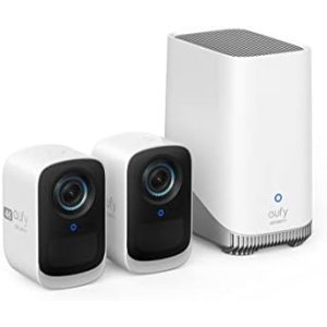 eufy Security eufyCam S300(eufyCam 3C) 2-Cam Kit, Security Camera Outdoor