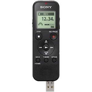 Sony ICD-PX370 Mono Digital Voice Recorder with Built-In USB Voice