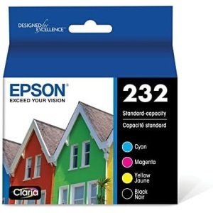 EPSON 232 Claria Ink Standard Capacity Black & Color Cartridge Combo Pack