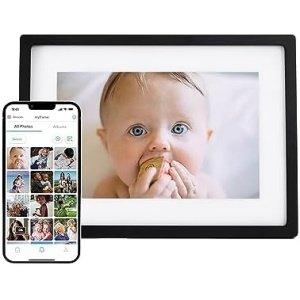 Skylight Digital Picture Frame: WiFi Enabled with Load from Phone Capability