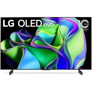 LG C3 OLED evo 42-Inch 4K Smart TV – AI-Powered, Alexa Built-in, Gaming, 120Hz