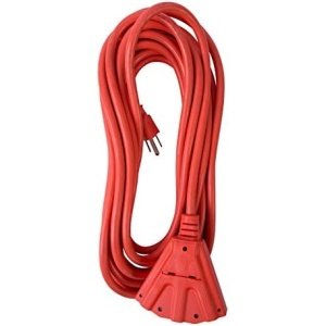 Bergen Industries Inc OC251433T Heavy-Duty Outdoor Triple Tap Extension Cord