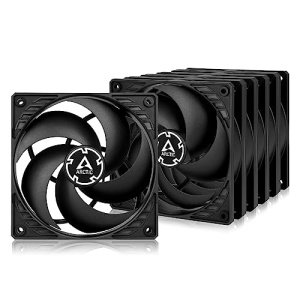 ARCTIC P12 PWM PST (5 Pack) – 120 mm Case Fan, PWM Sharing Technology (PST)