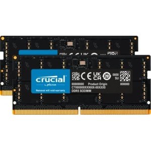 Crucial RAM 32GB Kit (2x16GB) DDR5 5600MHz (or 5200MHz or 4800MHz)