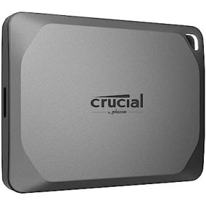 Crucial X9 Pro 1TB Portable SSD – Up to 1050MB/s Read and Write