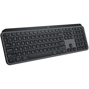 Logitech MX Keys S Wireless Keyboard, Low Profile, Quiet Typing, Backlighting