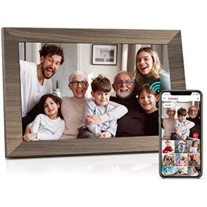 10.1 WiFi Digital Photo Frame, Canupdog IPS Touch Screen Smart Cloud Photo Frame