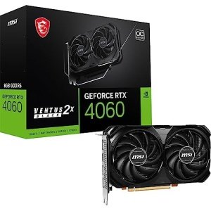 MSI Gaming GeForce RTX 4060 8GB GDRR6 128-Bit HDMI/DP Nvlink TORX Fan 4.0 Ada