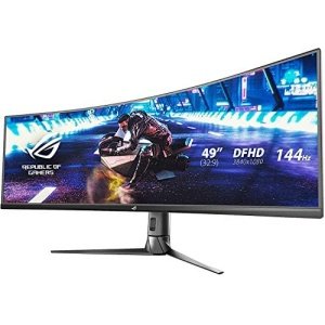 Asus ROG Strix XG49VQ 49” Curved Gaming FreeSync Monitor 144Hz Dual Full HD