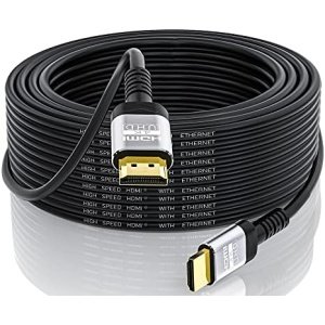 Soonsoonic 4K HDMI Cable 50Ft | High Speed HDMI 2.0 Cable & 4K@60Hz 2K 1080P 3D